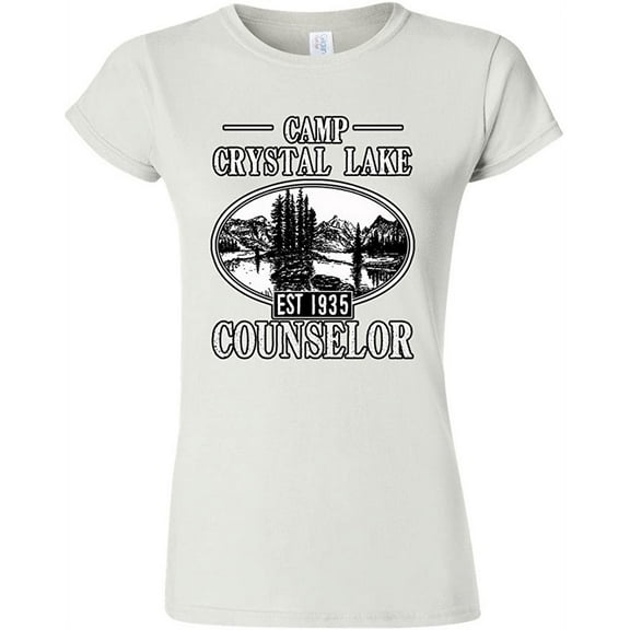 Junior Camp Crystal Lake Counselor 1935 Summer TV Parody Funny DT T-Shirt Tee