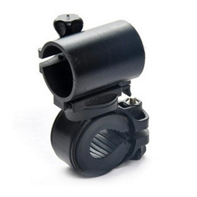 GLFILL Torch Clamp Lamp Clip Mount Clip Bicycle Flashlight Mount Flashlight Holder 360 degrees Accessories Bike Black