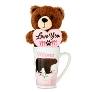 Mother’s Day Plush Toy in Latte Mug, Brown Bear-Way To Celebrate