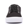 thumbnail image 4 of Wonder Nation Girls Lace-up Sneaker, Closed Toe Black, Size 13, 4 of 7