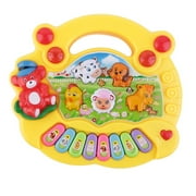 Colorful Baby Kids Musical Educational Piano Animal Farm Pattern Developmental Music Toy Children for Birthday Gift