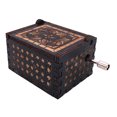 thumbnail image 2 of Cajas de música, Caja de música temática, Caja de música clásica de Madera, Manualidades con manivela, Regalos para cumpleaños/Navidad/día de San Valentín XianweiShao 8390615136020, 2 of 3