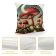thumbnail image 4 of Frog Pillow Covers,Mushroom Pillow Covers,Do What Makes You Happy,mmushroom Decor Pillows Cover 18x18,Mushroom Gifts,Frog Gifts,Frogs Gifts for Women,ushroom Gifts for Women, 4 of 5