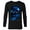 Black, variant on Star Wars The Mandalorian Season 3 Hyperspace Mission - Long Sleeve T-Shirt for Men - Customized-White