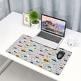 thumbnail image 5 of Bingfone Hello Large Gaming Mouse Pad,Extended Desk Mousepad with Stitched Edges,Non-Slip Base,Water Resist Keyboard Pad for Gamer, Office & Home, 29.5 x 16 in, 5 of 6
