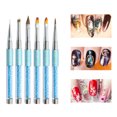 thumbnail image 4 of OGEYEYRO-pinceles profesionales para decoración de uñas, lápiz de pintura de Gel UV, delineador de Arte de uñas tallado, 3D diamantes de imitación, cepillo de belleza, herramientas de manicura, 4 of 5