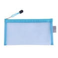 thumbnail image 2 of WIZUTIZ Transparent Mesh Pencil Bag Large Capacity Zipper Storage Bag Student Exam Special Portable Pencil Bag Stationery Bag Home Gadgets Practical&affordable, 2 of 5