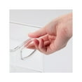 thumbnail image 5 of mDesign Plastic Stackable Kitchen Organizer Storage Bin - 8 Pack - Clear, 5 of 8