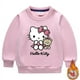 thumbnail image 4 of Hello Kitty ropa para niños nuevas niñas moda algodón más suéter de terciopelo niño Casual engrosamiento cálido bebé invierno dibujos animados Tops, 4 of 5