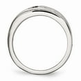 thumbnail image 2 of Stainless Steel Polished with CZ Ring Size: 11; for Adults and Teens; for Women and Men, 2 of 7
