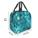 thumbnail image 3 of Disketp Square Glass Mosaic for Insulated Lunch Bag for Women and Men, Perfect for Work, Hiking, Picnic, 3 of 8