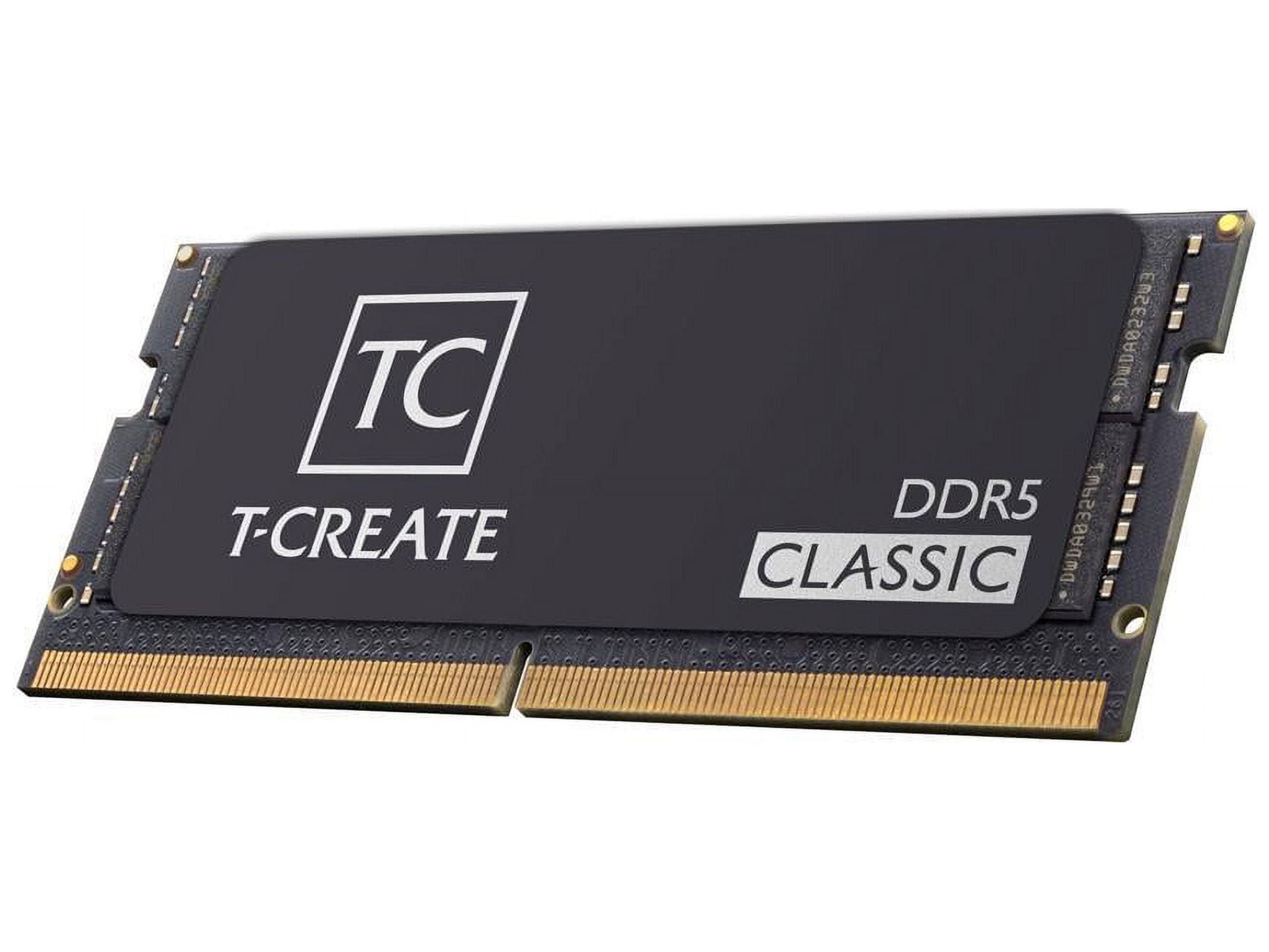 メモリー T-CREATE DDR5 - 5600(PC-5 44800) 16GB Team T-CREATE CLASSIC 16GB 262-Pin DDR5 SO-DIMM DDR5 5600 (PC5