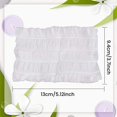 thumbnail image 3 of Paquete de 100 diademas desechables, diadema facial suave no tejida, cuidado de la piel elástica, suministros esenciales para salón de maquillaje profesional, sauna para mujeres, blanco para mujeres,, 3 of 5