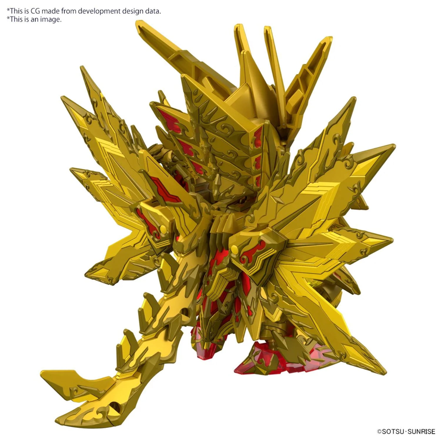 Gundam SDW Heroes Superior Strike Freedom Dragon Model Kit