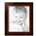 thumbnail image 2 of ArtToFrames 8" x 11" Matte Mahogany with Gold Accent Diploma Picture Frame, 8.5x11 inch Brown Wood Poster Frame (WOM-5109),  Pack, 2 of 7