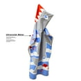 thumbnail image 2 of MinxNY Kids Hooded Microfiber Poncho Beach Towel Cover-up with UV Sensor - Shark, 2 of 2
