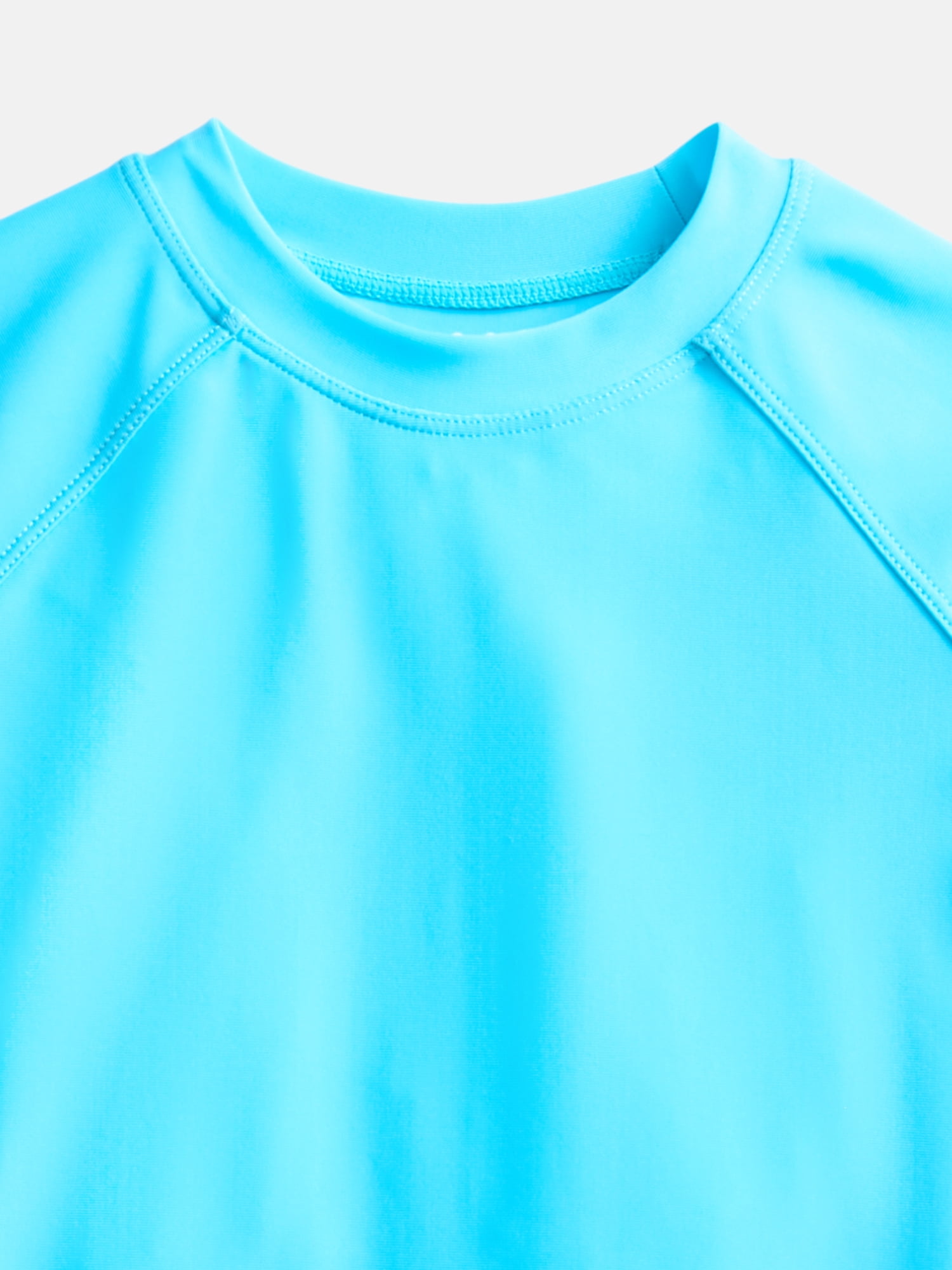 Wonder Nation Baby and Toddler Boys Swim Rash Guard with Long Sleeves, Sizes 12M-5T