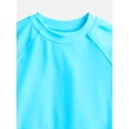 thumbnail image 2 of Wonder Nation Baby and Toddler Boys Swim Rash Guard with Long Sleeves, Sizes 12M-5T, 2 of 3