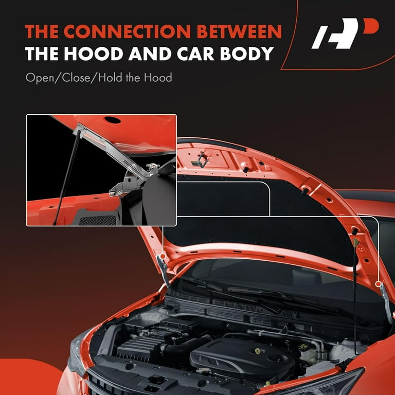 New Front Driver & Passenger Side Hood Hinge Set For 2011-2020 Toyota Sienna - Foto 8