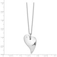 thumbnail image 3 of SS White Ice .01ct. Diamond Heart Necklace 18 Inch, 3 of 3