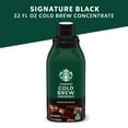 thumbnail image 4 of (6 pack) Starbucks Signature Black, Cold Brew Coffee Concentrate, Iced Coffee, 32 fl oz, 4 of 18