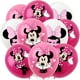 thumbnail image 2 of Kit de decoración de globos de látex de 12 pulgadas de Minnie Mouse de Disney, globos rosados, rojos y blancos para fiestas de cumpleaños de niños y baby shower, 2 of 4