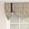 thumbnail image 2 of RLF Home Petite Suspender 100% Cotton with Fully Lined 3" Rod Pocket Valnance for Windows 50" x 17" Multi, 2 of 3
