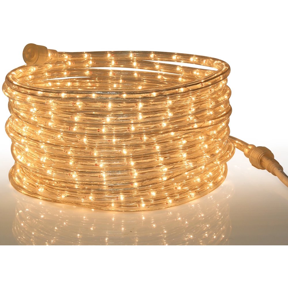 Tupkee Rope Light CLEAR 288 CLEAR Incandescent Long Life Bulbs Rope