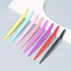thumbnail image 2 of 8 Pcs Handheld Manual Razor Eyebrow Shaver For Removal Tools Plastic Woman Trimmer With Cover, Portable Shaping Knife Razors For Ladies, 2 of 4