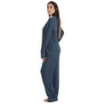 thumbnail image 2 of Just Love Women's Ultra-Soft Pajama Set – Cozy & Luxurious Loungewear (Solid Navy, 1X), 2 of 3