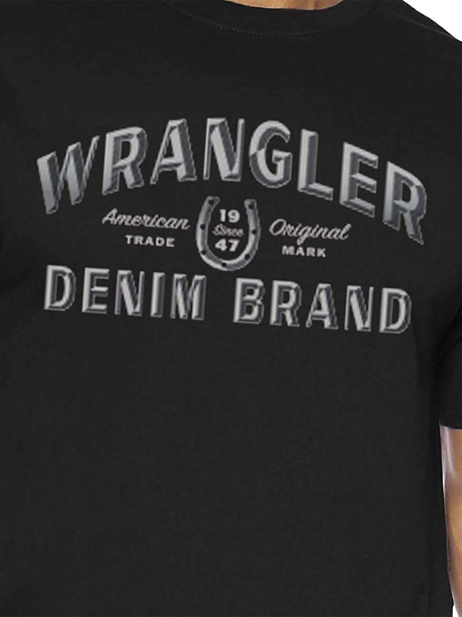 Wrangler Men's Big and Tall Graphic Logo T-Shirt ,Big Size Up to 6X and Tall Size Up to 4XT