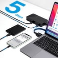 thumbnail image 6 of iVANKY FusionDock 1 MacBook Pro Docking Station with 150W Power Adapter, 12-in-2 Dual 4K@60Hz Monitor Dock for MacBook M1/M2/M3 Pro/Max Display Dock 2HDMI 2.0, 96W PD, 6 USB, Ethernet SD/TF Audio, 6 of 6