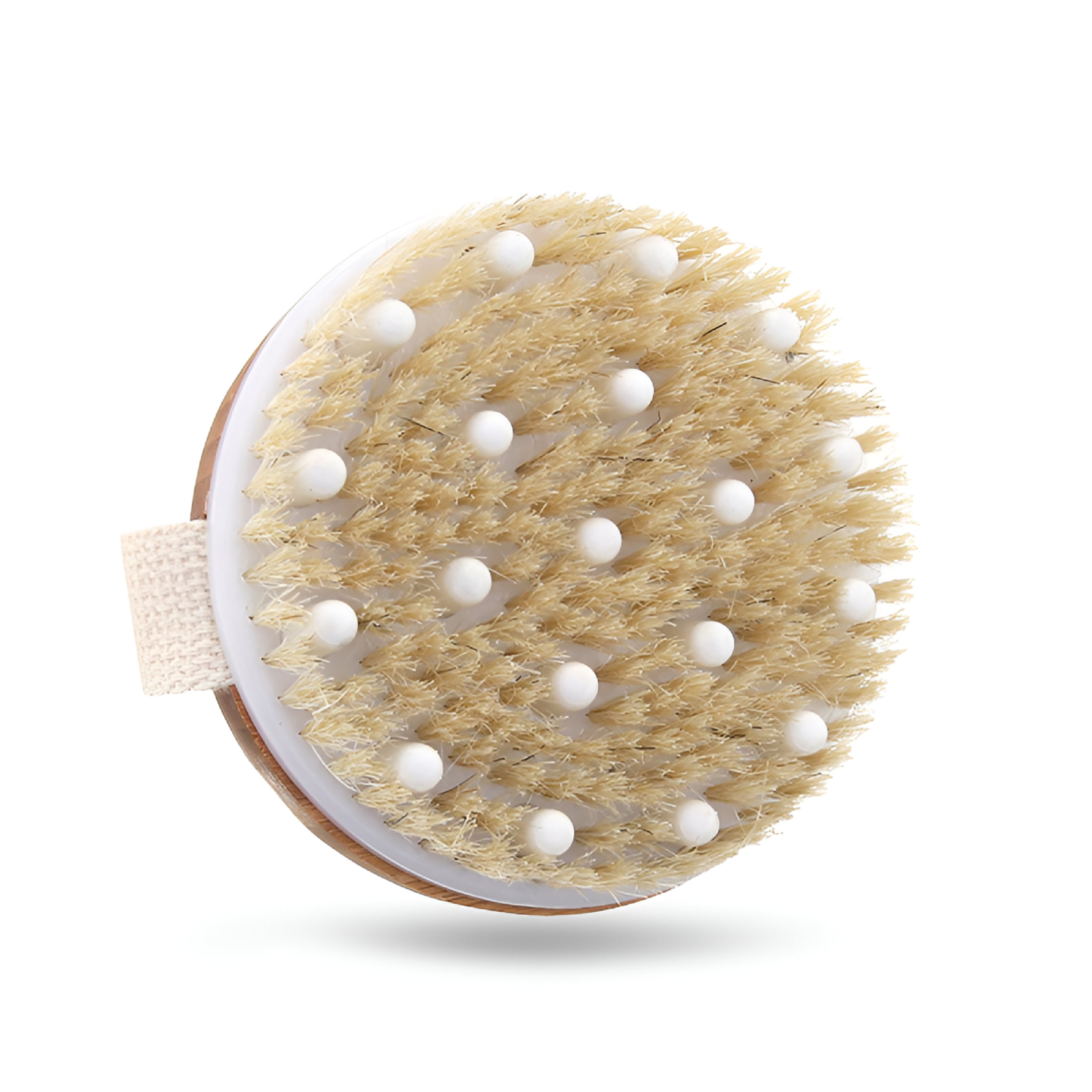 RAGUPEL 4 Pcs Dry Brushing Body Brush for Lymphatic Drainage Vegan Dry Brush with Wood Therapy Massage Lymphatic Drainage Tool Gua Sha Anti Cellulite Body Sculpting Sensitive Skin Exfoliation