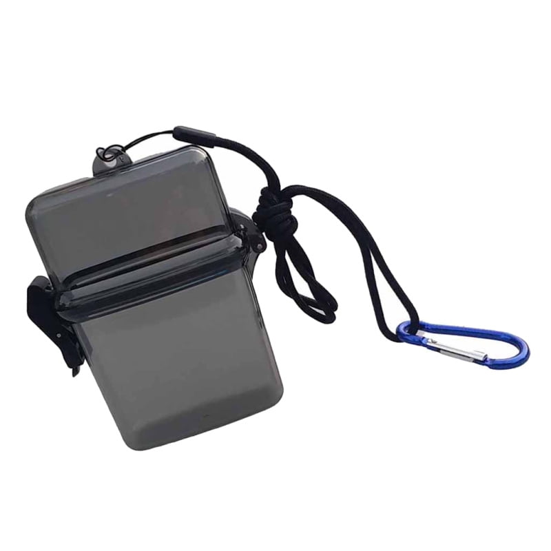 azul Estancos dry box clip contenedor para buceo snorkel kayak gris 