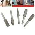 thumbnail image 1 of Chendee 5Pcs Metal Cutter Drill Bits Rotary Bits Rasp For Steel Grinding Carving, 1 of 9