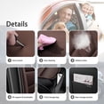 thumbnail image 3 of (Front and Rear Seats)Car Seat Covers for Jeep 99% Car Models,Artificial Leather Seat Covers for Cars,Waterproof Car Interior Seat Cushions(Brown and Balck,Standard), 3 of 6