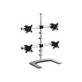 thumbnail image 3 of Atdec Freestanding Quad - Stand (quad-screen mounting arm) - for LCD display - silver - screen size: 12" - 27" - TAA Compliant, 3 of 6