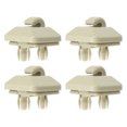 thumbnail image 1 of Coche Plástico Sol Visera Gancho Clip Retenedor para Audi - 4uds Beige, 1 of 1