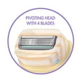 thumbnail image 6 of Schick Intuition Pure Nourishment Moisturizing Razor Blade Refills for Women with Coconut Milk and Almond Oil - 3 Count, 6 of 6