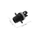 thumbnail image 2 of SOPOTUTU 4Pcs Kayak Valve Adapter Inflatable Pump Valve Adapters Plastic Black For Fishing, 2 of 7