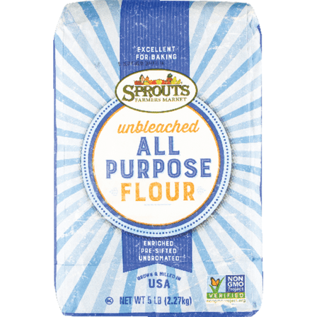 SPTs Unbleached All Purpose Flour 5 lb - Pack of 2