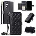 thumbnail image 5 of Funda tipo billetera GANGXUN para Samsung Galaxy A55 5G – Tapa abatible con correa para mujer, 5 of 5