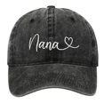 thumbnail image 3 of sususu Men'S Hats Classic Adjustable Baseball Cap with Curved Visor and Twill Fabric for Everyday Style Black, 3 of 4