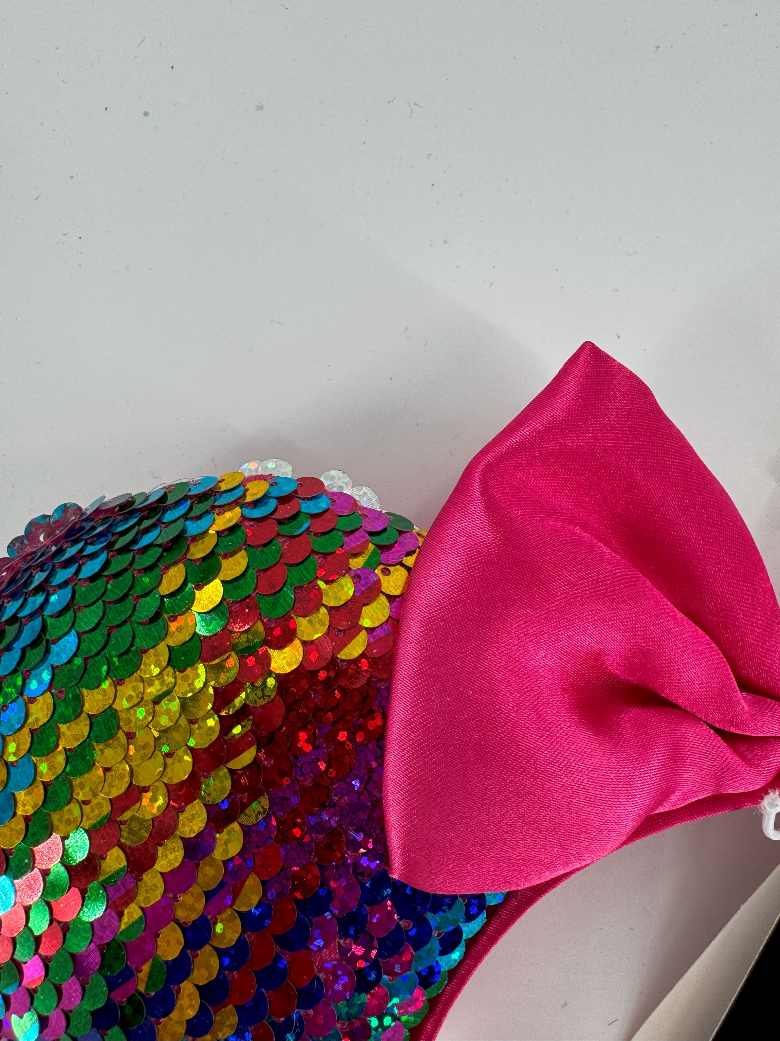Disney Minnie Mouse Rainbow Sequins Ears