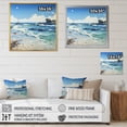 thumbnail image 4 of Designart "Beach Reverie in a Photo I" Nautical & Beach Wall Art Print, 4 of 5