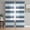 Haze Blue Sky Blue, variant on Sheer Curtains 72 Inches Long 2 Panels Set for Bedroom, Black Grey Stripe Semi Sheer Curtains for Windows, Minimalist Farmhouse Striped Voile Window Treatments Rod Pocket Curtain