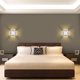 thumbnail image 3 of Aplique de pared LED moderno de 22 W Lámpara de pared impermeable IP65 Lámpara de pared LED de aluminio Interior exterior para baño Sala de estar Dormitorio Pasillo Escalera Entrada Porche - Luz cálida 3000k Blanco oso de fresa Electrónica, 3 of 5