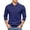 Navy, variant on Mens Knit Sweater Long Sleeve Tops Lightweight Casual Dress Pullover Sweaters Beige M
