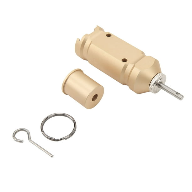 Alarma de viaje perimetral Alambre de viaje de aleación de aluminio Alarma perimetral Sistema de seguridad de alerta temprana para camping y seguridad de propiedad Amarillo