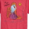 thumbnail image 3 of Frozen - Olaf Presents - Olaf Tangled - Men's Short Sleeve Graphic T-Shirt, 3 of 5
